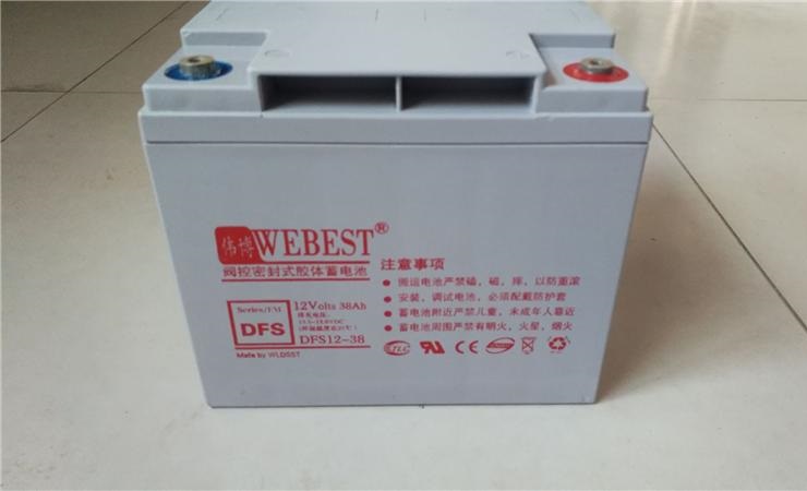 伟博蓄电池DFS12-38